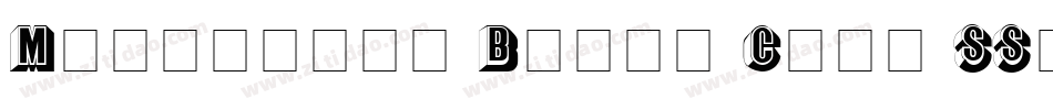 Monologue Black Caps SSi Normal字体转换